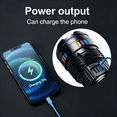 thumbnail image 4 of 2026 New Most Powerful Led Flashlights, Large Flashlight Rechargeable Flashlights High Lumen, Ultra Bright Camping Emergency Flashlight, Adventure Gear, 4 of 7