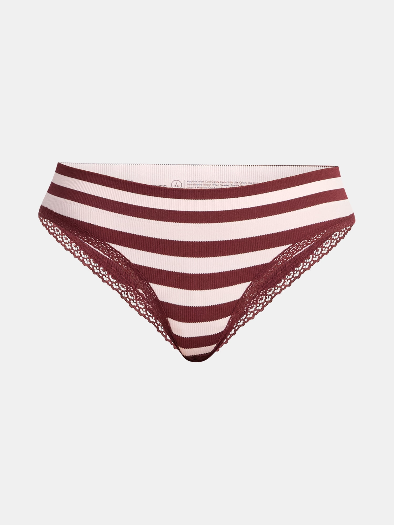 No Boundaries Women's Seamless Thong Panties, Women's