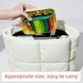 thumbnail image 6 of St. Patrick's Day Velvet Portable Jewelry Box with Removable Compartment - Ultimate Gift for Bracelet and Earring Organization, 6 of 7