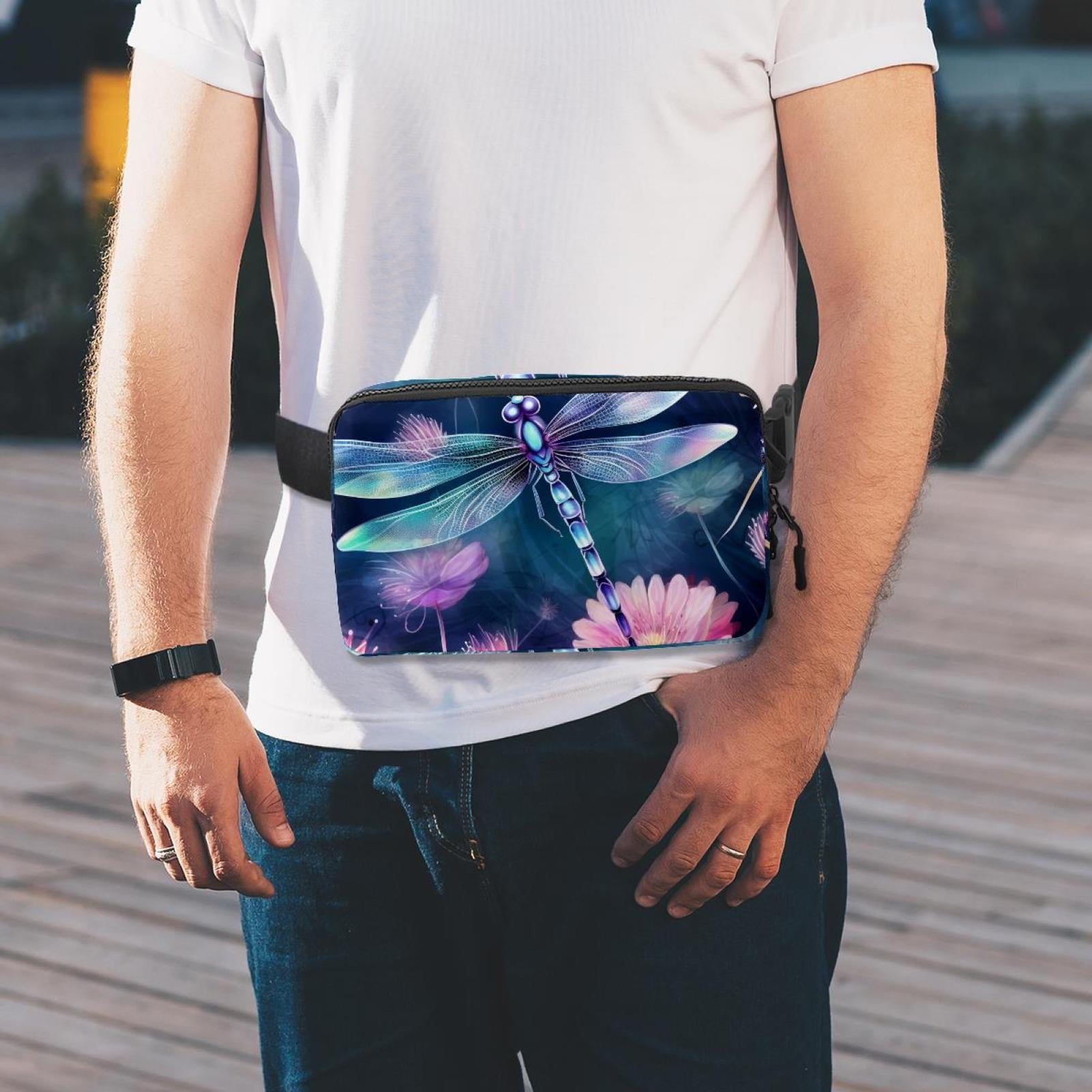 ragonfly Lightweight, Adjustable Fanny Pack with Extension Strap - Unisex Crossbody Bag & Waist Bag