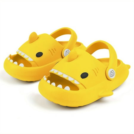 

Boys Girls Shark Sandals Soft-soled Anti-slip Quick Dry Slide Sandals