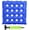 Blue-High elasticity PVC, variant on Waffle Pad For Pressure Pain - Elderly Hip Mattress - Pressure Pain Pad For Sitting On A Lounge Chair - Hip Pillow For Treating Bed Pain, Office Stress Relief Pad, High Elasticity Pvc&Flocking