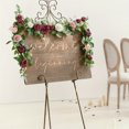 thumbnail image 3 of 6ft Artificial Rose Flower Garland Floral Arrangements Wedding Ceremony Backdrop Arch Flowers Table Centerpieces Decorations Floral Garland Greenery Garland Indoor Outdoor Backdrop Wall Decor, 3 of 6