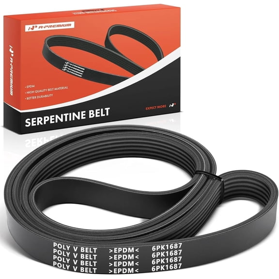 A-Premium Engine Serpentine Drive Belt Compatible with Jeep Grand Cherokee 2016-2022, Grand Cherokee L 2021-2022, Grand Cherokee WK 2022 & Dodge Durango 2016-2022, 3.6L