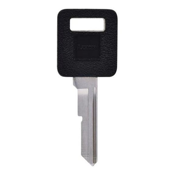 Hillman  Automotive Universal Key Blank for 4R Single Sided for Buick - Case of 5 - Black & Silver
