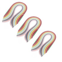 ZOURIH 36 Colors 2160 Strips Paper Quilling Strips Width 3mm Length 54cm Quilling Paper for Adults and Beginner DIY Craft,Multucolor