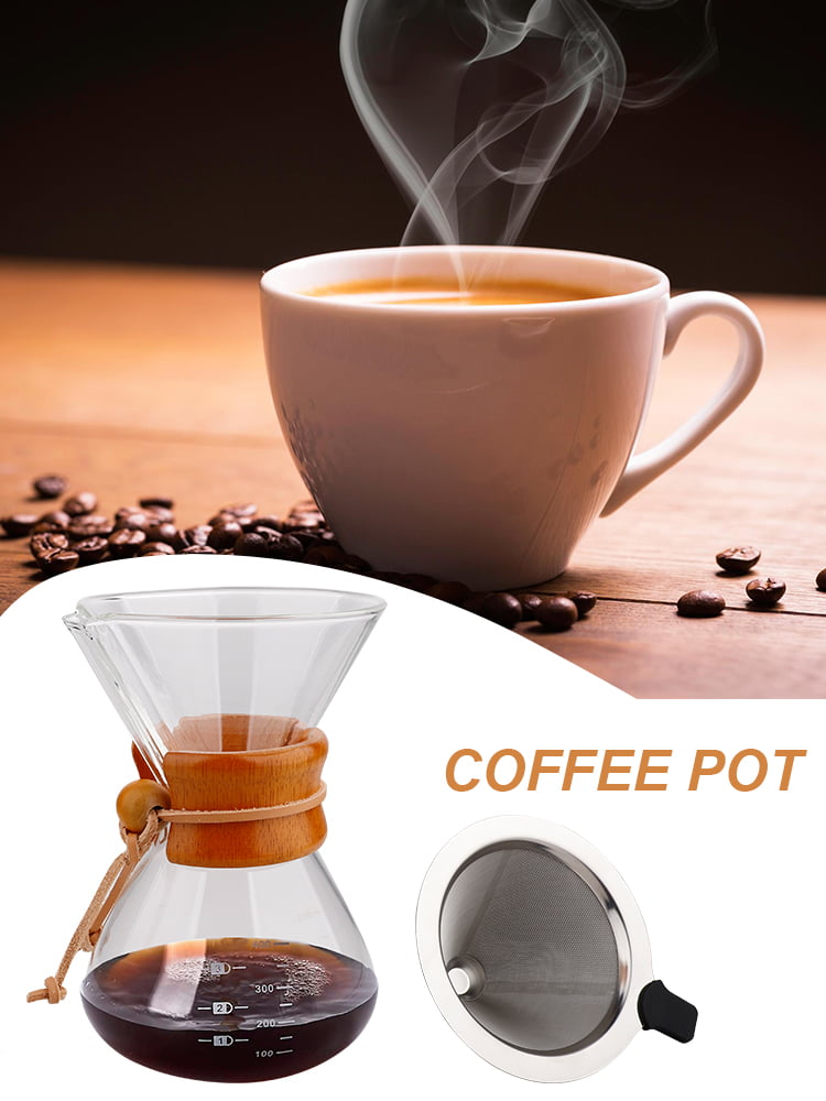 Coffee Maker Ice Coffee Pot, High Borosilicate Glass Cold Brew Coffee Pot  Household, Adjustable Dripping Speed, With Stainless Steel Thin Filter,  Dripping Type Hand Brew Coffee Cold Brew Tea Dripping Pot Coffee