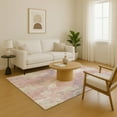 thumbnail image 7 of Addison Rugs Mayfield Premium Machine Washable Transitional Abstract Pink Rectangle Rug, 10' x 14', 7 of 7