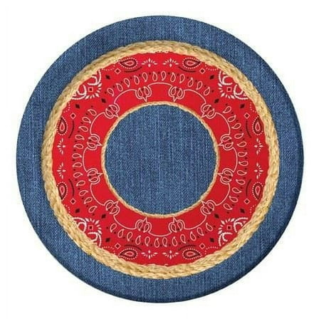 Bandanarama Dessert Plates, 8 Pk