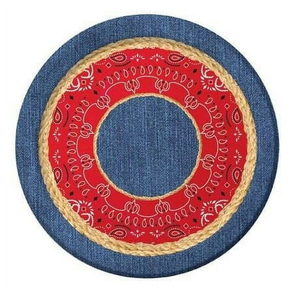 Bandanarama Dessert Plates, 8 Pk