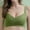 Green, variant on Jacenvly Women Bras Pack Lace Wireless Solid Push-Up Bra Bralettes for Women Breathable Soft Comfortable Ladies No Steel Appear Small Adjustment Lift Woman Underwear