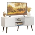 thumbnail image 2 of Mueble Mesa Para Tv Rack Madesa 2 Puertas Hasta 55 Blanco, 2 of 10