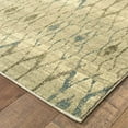 thumbnail image 2 of Sphinx Raleigh Area Rug 1807H Ivory Diamonds Banded 6' 7" x  9' 6" Rectangle, 2 of 2