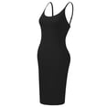 thumbnail image 5 of Womens Seamless Camisole Shapewear Dress Long Bodycon Tummy Control Elegant Comfortable Shapers Black XXXL, 5 of 5