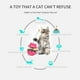 thumbnail image 4 of Tumbler Cat Toy Ball Tumbler Design Cat Toys Puzzle Dispensación De Juguetes Para Gatos Funny Cat Stick Toy Ball Inevent PT001111-00, 4 of 6