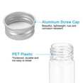 thumbnail image 3 of Uxcell 80ml Plastic Test Tubes with Screw Caps, 12Pcs 156x30mm Tubes for Party Decoration Lab Use, Silver Tone, 3 of 6