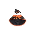 thumbnail image 2 of Aoznliie Dog Clothes, Halloween Pet Cloak with Hat for Party Apparel, S 9.5-11.8 inch Neck Adjustable Costume for Cats Dogs, Black, 2 of 7
