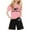 Z1-Pink, variant on Toddler Girl Outfits 4t Cute Bow Tie Print Summer Crop Tops and Shorts 2 Piece Clothes Relaxed Fit Casual Activewear,Z1-Black,120(4-5 Years)