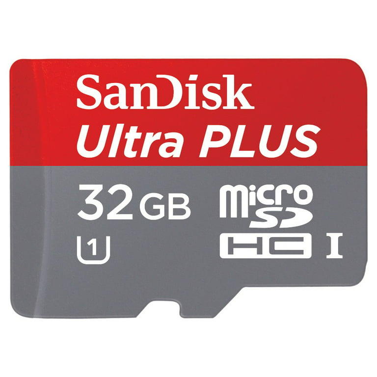 Carte mémoire SDHC classe 10 80 mo/s de 32 Go SanDisk Ultra