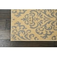 thumbnail image 5 of Nourison Grafix Damask Cream 7'10" x 9'10" Area Rug, (8x10), 5 of 6