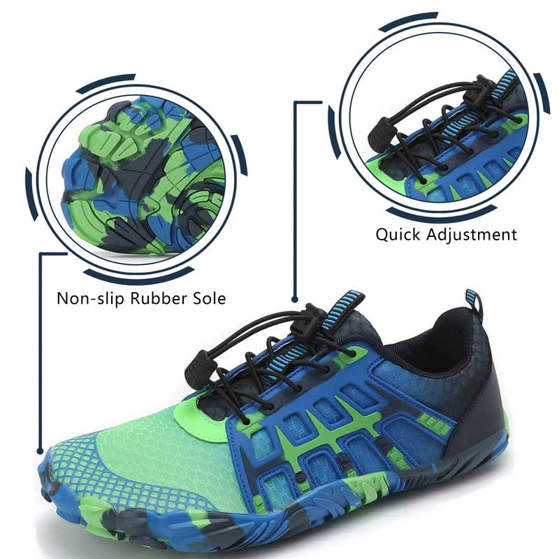 Stepedia Athletic Hiking Water Shoes for Women Men Quick Dry Wide Barefoot Aqua Shoes for Beach Walking