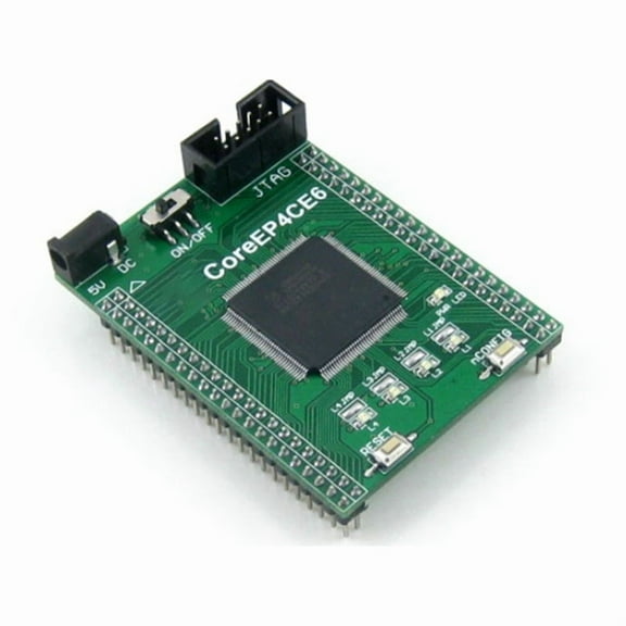 CoreEP4CE6,FPGA Core Board, Features the ALTERA Cyclone IV Chip EP4CE6E22C8N Onboard,1 x CoreEP4CE6 core board 1 x USB power cable