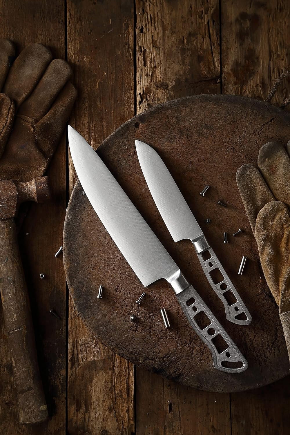 Katsura Cutlery  8 in. 3 Layers Forged Gyuto Blank Chef Knife