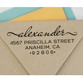 thumbnail image 2 of Printtoo Self Inking Address Stamp Custom Wedding Invitation Stationary Rubber Stamp Gift, 2 of 6