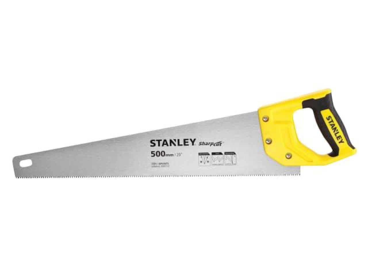 STANLEY - Sharpcut™ Handsaw 500mm (20in) 7 TPI