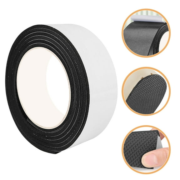 WRITWAA Black Anti- Shoe Sole Pads with Noise Reduction, Mute Stickers for Improved Grip and Comfort