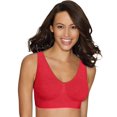 thumbnail image 1 of Hanes Soutien-Gorge Sans Armatures Confortflex Fit Get Cozy pour Femmes, P, Pierre Rouge, 1 of 1