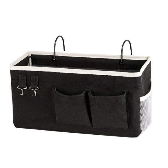 Cesta de almacenamiento Ozzptuu junto a la cama para cabeceros y literas
