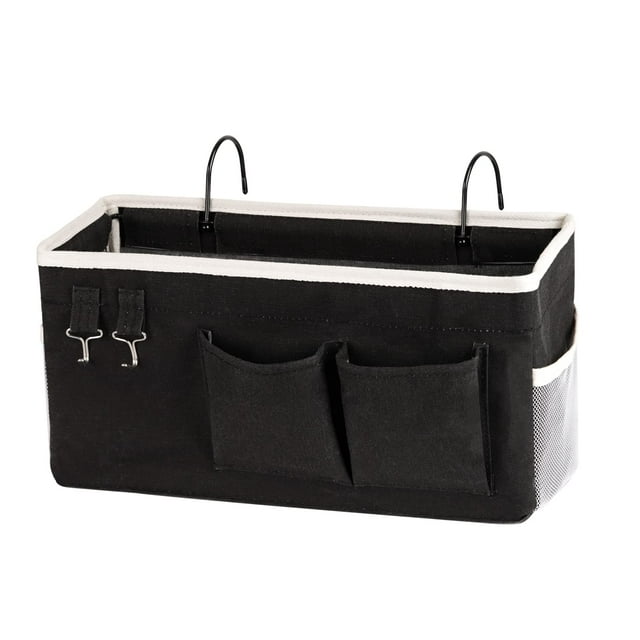 Cesta de almacenamiento Ozzptuu junto a la cama para cabeceros y literas
