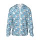 thumbnail image 1 of Balery Pelican Reed And Fish Sudadera ligera de manga larga con capucha y protección solar UPF 50+ para hombre y mujer, ideal para pesca y running-XX-Large, 1 of 7