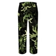 thumbnail image 4 of BiZtdJrK Mens Tracksuit 2 Piece Outfits Fashion Camo Print Long Sleeve Shirts and Sweatpants Athletic Set Outdoor Casual Jogger Sweatsuits Black 4XL Lightning Prime Sales, 4 of 8