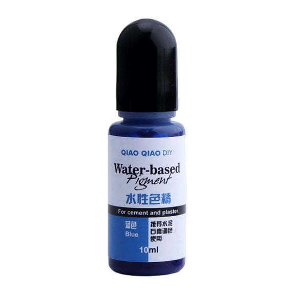 10ml Pigment Liquid Vivid Color Excellent Saturation Leakproof Safe Ingredients Wide Application Decorative No Odor Mini Gypsum Art Pigment Liquid Color Dye for Home