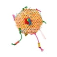 thumbnail image 2 of lionlar Bird Chewing Toy Multicolor Bird Brushed Straw Rope Toy for Macaws Parakeet Chew, 2 of 9
