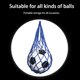 thumbnail image 2 of Bolsa de red de fútbol Nylon Fútbol Baloncesto Malla Voleibol Bolsa de transporte (Azul), 2 of 5