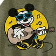 thumbnail image 3 of Disney - Mickey & Friends - Singing & Playing the Guitar - Flipflops & Sunglasses - Juniors High Neck Tank Top, 3 of 5