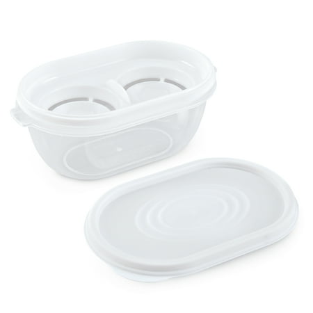 

Collections Etc 3-Piece Easy-to-Use Double Egg Separator Set