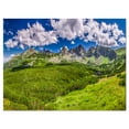 thumbnail image 2 of Panorama des Montagnes Tatras Vertes - Impression sur Toile Paysage, 2 of 3