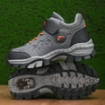 thumbnail image 4 of Kids Leather Outdoor Non-Slip Sneakers Boys Girls Unisex-Child Comfortable Athletic Running Walking Shoes Children Climbing Hiking Shoes, 4 of 6