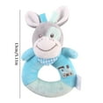 thumbnail image 2 of BJBSJSZ Plush Baby Rattle Toys, Newborn Girls Boys Gift Basket, Infant Farm Stuffed Animal, Easter Stuffer 2 3 4 6 9 12 18 Month Toddler, 2 of 3