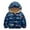 Navy, variant on Boys Winter Coat Solid Color Lightweight Warm Down Jacket for Kids Winter Outdoor Windproof Hooded Coat Youth Children Size：2-3 Years