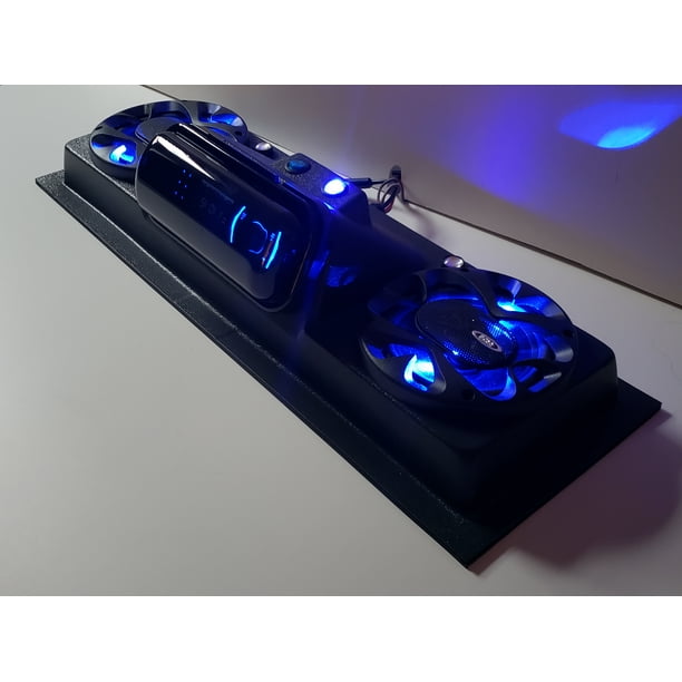 UTV Golf Cart Overhead Stereo Console Polaris Ranger Radio Can Am Bluetooth 6.5"