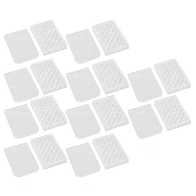 Cell Culture Plate, 10pcs Uniform Highly Transparent Culture Plate with Lid for Laboratory Biology Room,Tissue Culture Treated Plate for Laboratory Chemical