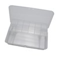 thumbnail image 4 of Caja de aparejos de pesca Cola almacenamiento compacto para señuelos de pesca transparente, 4 of 8
