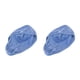 thumbnail image 2 of Naiovety Toalla de secado de pelo de terciopelo Coral, agradable a la piel, transpirable, absorbente, turbante, botón, sombrero de secado de pelo, gorros azul 2piezas Naiovety CBP051197, 2 of 6