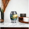 thumbnail image 5 of Dragonfly Urn For Human Ashes Adult Female And Male, Small 3 Inch, Keepsake Cremation Urns For Adult For Mom And Dad, Green frog Urns For Human Ashes Women And Men, 5 of 7