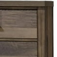 thumbnail image 3 of Chest with 5 Drawers and Wood Grain Details, Brown- Saltoro Sherpi, 3 of 5